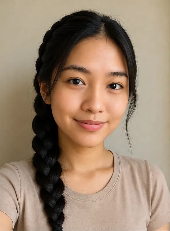 Preview tatanan rambut: Dutch Braid